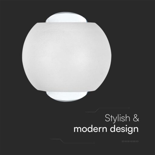 Απλίκα Up-Down LED 2W 4000K Λευκού Χρώματος V-TAC – 10587