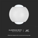 Απλίκα Up-Down LED 2W 4000K Λευκού Χρώματος V-TAC – 10587