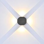 Απλίκα LED 4W 3000K Μαύρου Χρώματος V-TAC – 10588
