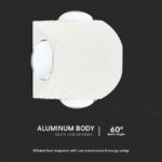 Απλίκα LED 4W 3000K Λευκού Χρώματος V-TAC – 10589