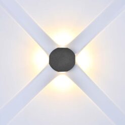 Απλίκα LED 4W 4000K Μαύρου Χρώματος V-TAC – 10590
