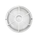 Χελώνα πλαστική στρογγυλή με πλέγμα SLP-450 WHITE- 13-0041