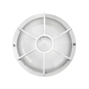 Χελώνα πλαστική στρογγυλή με πλέγμα SLP-450 WHITE- 13-0041