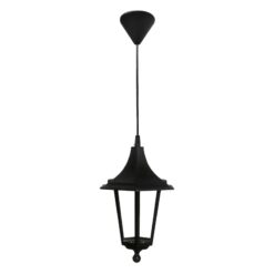 Κρεμαστό LP-400K BLACK φωτιστικό εξωτερικού χώρου Heronia – 11-0020