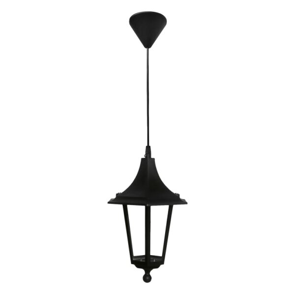 Κρεμαστό LP-400K BLACK φωτιστικό εξωτερικού χώρου Heronia – 11-0020