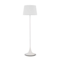 IDEAL LUX Φωτιστικό Δαπέδου LONDON 1xE27 Λευκού Χρώματος – 110233