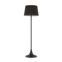 IDEAL LUX Φωτιστικό Δαπέδου LONDON 1xE27 Μαύρου Χρώματος – 110240