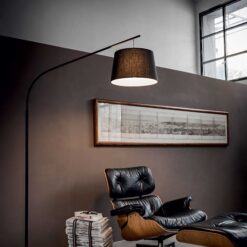 IDEAL LUX Φωτιστικό Δαπέδου DADDY 1xE27 Λευκού Χρώματος – 110356