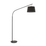 IDEAL LUX Φωτιστικό Δαπέδου DADDY 1xE27 Μαύρου Χρώματος – 110363