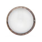 Χελώνα πλαστική στρογγυλή σκέτη SLP-350 SILVER- 13-0037
