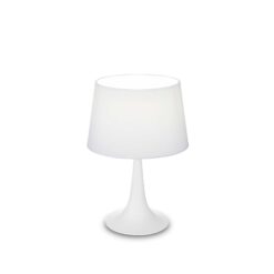 IDEAL LUX Επιτραπέζιο Φωτιστικό LONDON 1xE27 Λευκού Χρώματος – 110530