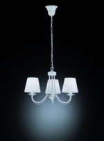 Πολυέλαιος Trio Lighting   E14 Λευκό Ματ Μεταλλικό    110600331