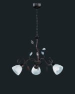 Πολυέλαιος Trio Lighting   E14 Σκουριά Αντικέ Μεταλλικό    110700328