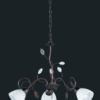 Πολυέλαιος Trio Lighting   E14 Σκουριά Αντικέ Μεταλλικό    110700328