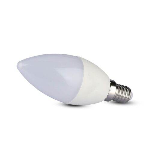 LED Λάμπα E14 7W Κεράκι V-TAC PRO Samsung Chip 200° 600lm 3000K  – 111