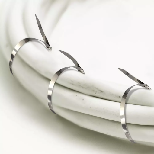 Ανοξείδωτο δεματικό καλωδίων 4.6 x 350mm συσκευασία 100 τεμαχίων V-TAC – 11191