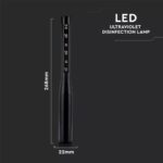 Φορητό Φωτιστικό Μικροβιοκτόνο UV 14W 5V V-TAC – 11220