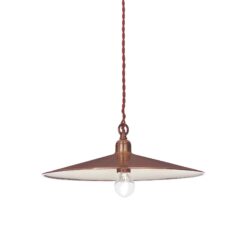 IDEAL LUX Κρεμαστό Φωτιστικό CANTINA 1xE27 Χάλκινου Χρώματος – 112732