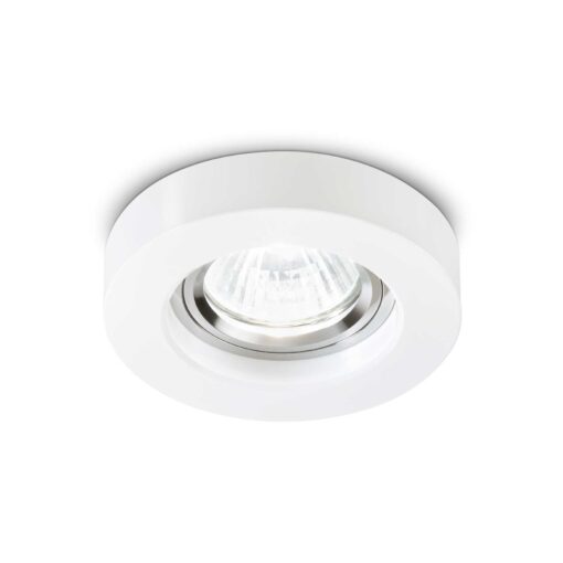 IDEAL LUX Φωτιστικό Σποτ Οροφής BLUES 1xGU10 Λευκού Χρώματος – 113999
