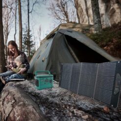 160W Foldable Solar Panel For Portable Power Station V-TAC – 11566
