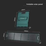 160W Foldable Solar Panel For Portable Power Station V-TAC – 11566