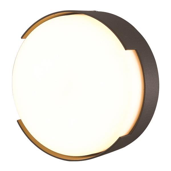 ΠΛΑΦΟΝΙΕΡΑ ΣΤΡΟΓΓΥΛΗ LED 16W Φ250X50 3000K IP54 ΜΑΥΡΗ PRO EUROLAMP – 145-20204