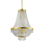 IDEAL LUX Κρεμαστό Φωτιστικό CAESAR 12xG9 Κρύσταλλο – 114743