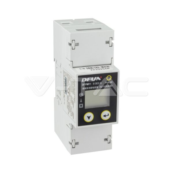 Smart Meter 1P 230V 5(63)A Direct RS485 V-TAC – 11511