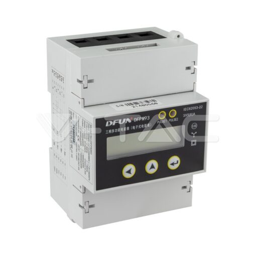 Smart Meter 3P 3x220V 3×5(63)A Direct RS485 V-TAC – 11513
