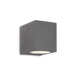 IDEAL LUX Φωτιστικό Τοίχου UP IP44 1xG9 IP44 Χρώματος Ανθρακί – 115306
