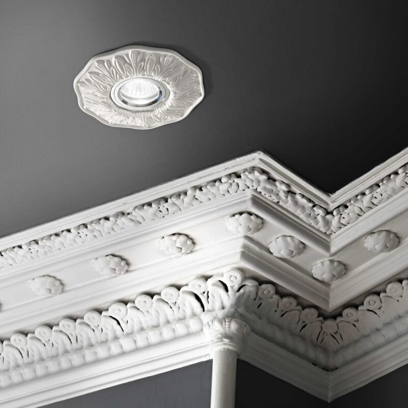 IDEAL LUX Φωτιστικό Σποτ Οροφής  POLKA 1xGU10 Λευκού Χρώματος – 115597