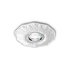 IDEAL LUX Φωτιστικό Σποτ Οροφής  POLKA 1xGU10 Λευκού Χρώματος – 115597