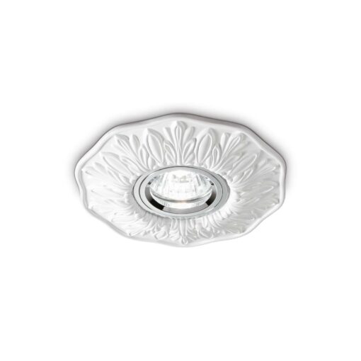 IDEAL LUX Φωτιστικό Σποτ Οροφής  POLKA 1xGU10 Λευκού Χρώματος – 115597
