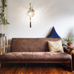 IDEAL LUX Επιτοίχιο Φωτιστικό HAREM 1xE27 Χρυσού Χρώματος – 115962