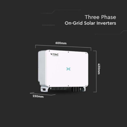 60kW On Grid Solar Inverter Three Phase With Wifi Dongle V-TAC – 11631