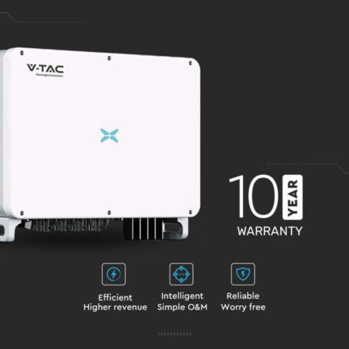 60kW On Grid Solar Inverter Three Phase With Wifi Dongle V-TAC – 11631