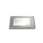 IDEAL LUX Χωνευτό Φωτιστικό Οροφής PARK 1xG9 IP54 Inox – 117881