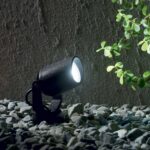 IDEAL LUX Προβολέας Κήπου ELIO 1xGU10 IP66 Λευκού Χρώματος – 120218