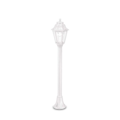 IDEAL LUX Φωτιστικό Δαπέδου Κήπου DAFNE 1xE27 IP55 Λευκού Χρώματος – 120454