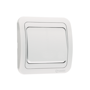Διακόπτης Απλός Λευκός Makel Mimoza – 12101