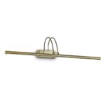 IDEAL LUX Επιτοίχιο Φωτιστικό BOW LED 8W 3000K Μπρονζέ Χρώματος – 121147