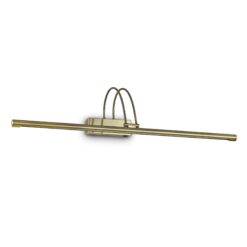 IDEAL LUX Επιτοίχιο Φωτιστικό BOW LED 8W 3000K Μπρονζέ Χρώματος – 121147