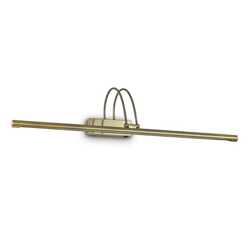 IDEAL LUX Επιτοίχιο Φωτιστικό BOW LED 8W 3000K Μπρονζέ Χρώματος – 121147
