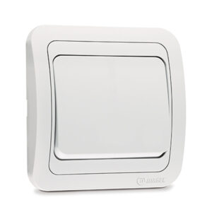 Διακόπτης Μεσαίος Λευκός Αλέ Ρετούρ Makel Mimoza – 12120