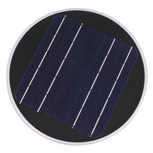 Αυτόνομο Αδιάβροχο IP65 Ηλιακό Φωτοβολταϊκό Φωτιστικό Τοίχου 24x32x28cm LED 10W με Αισθητήρα Νυχτός Ψυχρό Λευκό 6000k GloboStar 12126