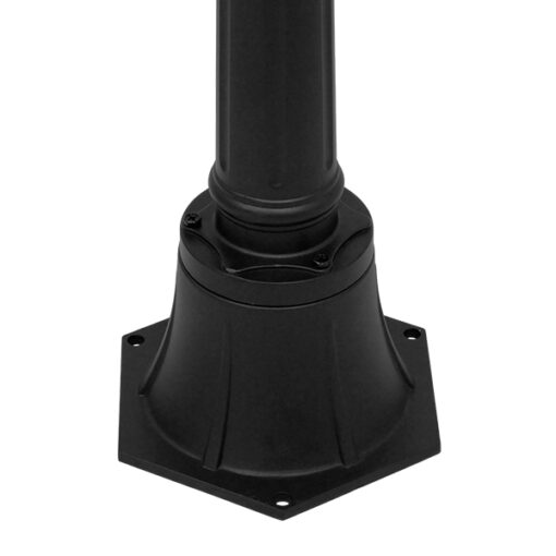 Αδιάβροχο IP65 Φωτιστικό Κολωνάκι Κήπου 32x32x109cm με Βάση E27 230v GloboStar 12148