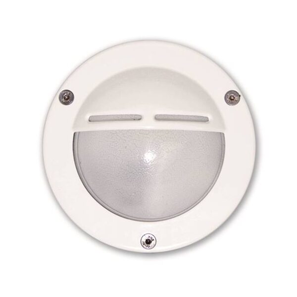 ΑΠΛΙΚΑ ΑΛΟΥΜΙΝΙΟΥ ΛΕΥΚΟ ΣΤΡΟΓΓΥΛΗ ΜΕ ΣΚΕΠΑΣΤΡΟ – IL122 AL W