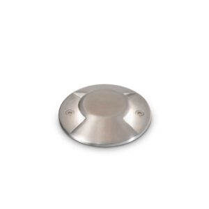 IDEAL LUX Φωτιστικό Σποτ Διαδρόμου Κήπου ROCKET-2 LED 3.5W 4000K IP65 Ατσάλινου Χρώματος – 122021