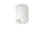 IDEAL LUX Φωτιστικό Σποτ Οροφής Βεράντας GUN 1xGU10 IP44 Λευκού Χρώματος – 122663