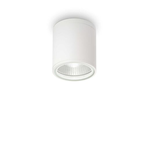 IDEAL LUX Φωτιστικό Σποτ Οροφής Βεράντας GUN 1xGU10 IP44 Λευκού Χρώματος – 122663